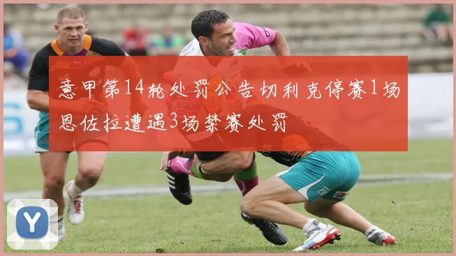 意甲第14轮处罚公告切利克停赛1场恩佐拉遭遇3场禁赛处罚